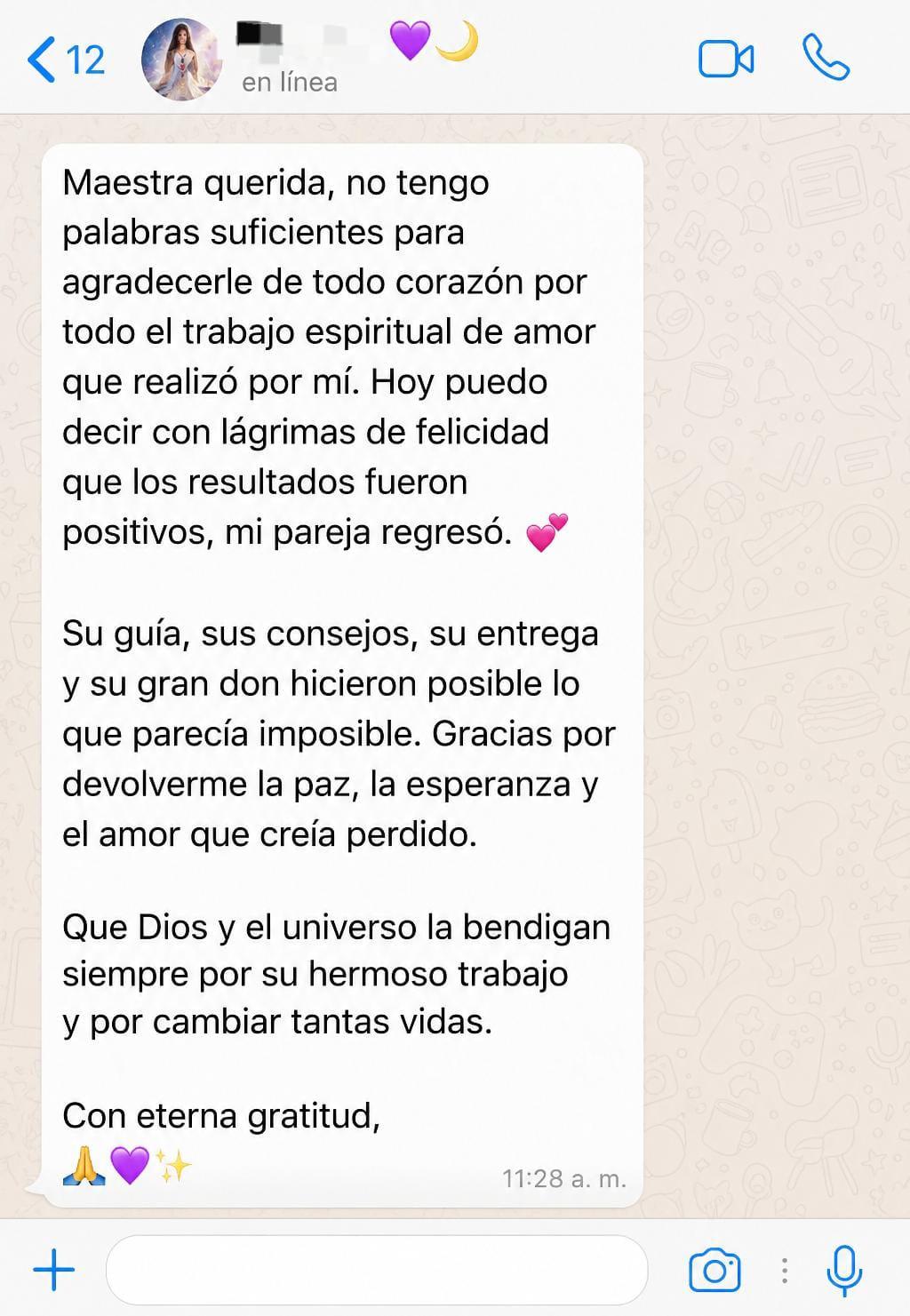 Testimonio