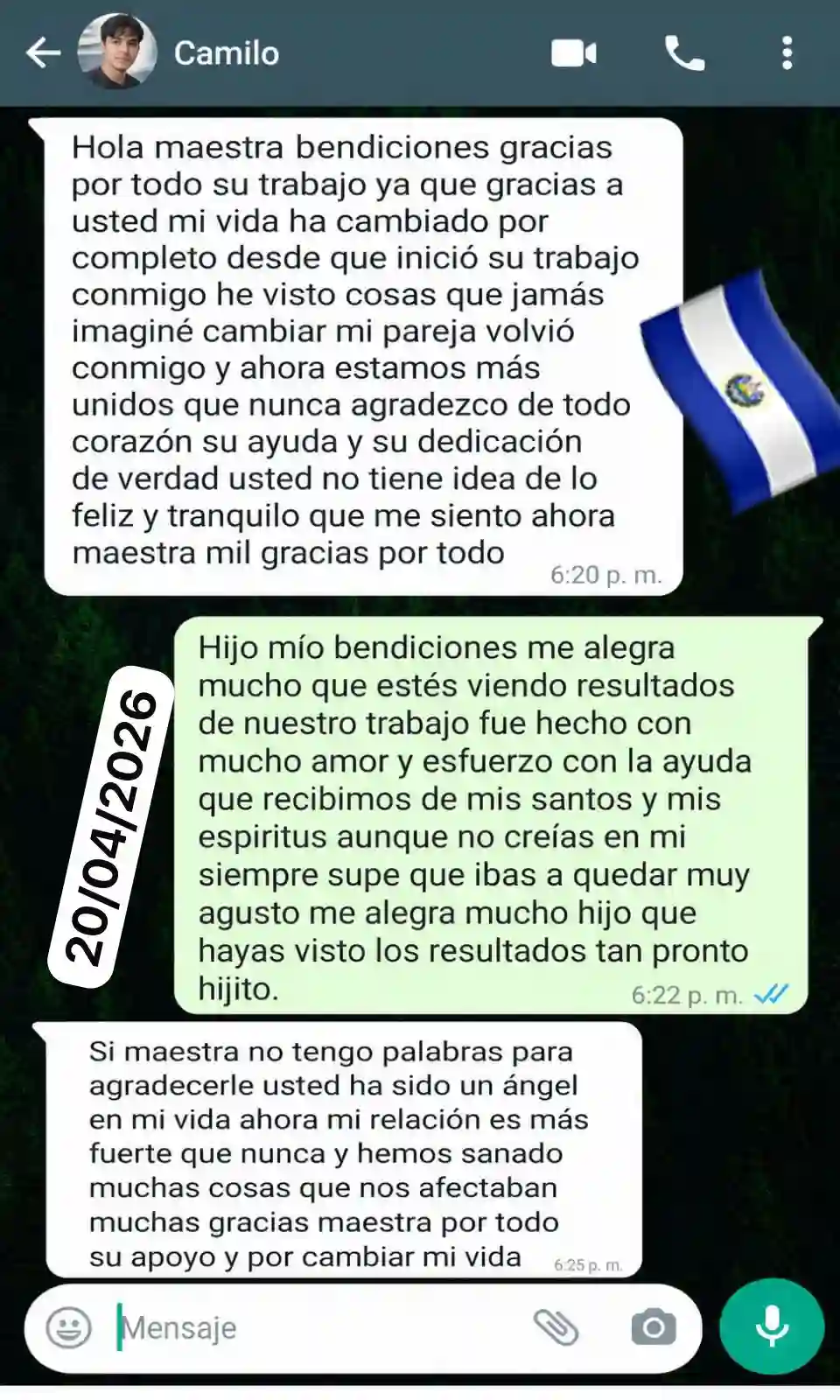 Testimonio