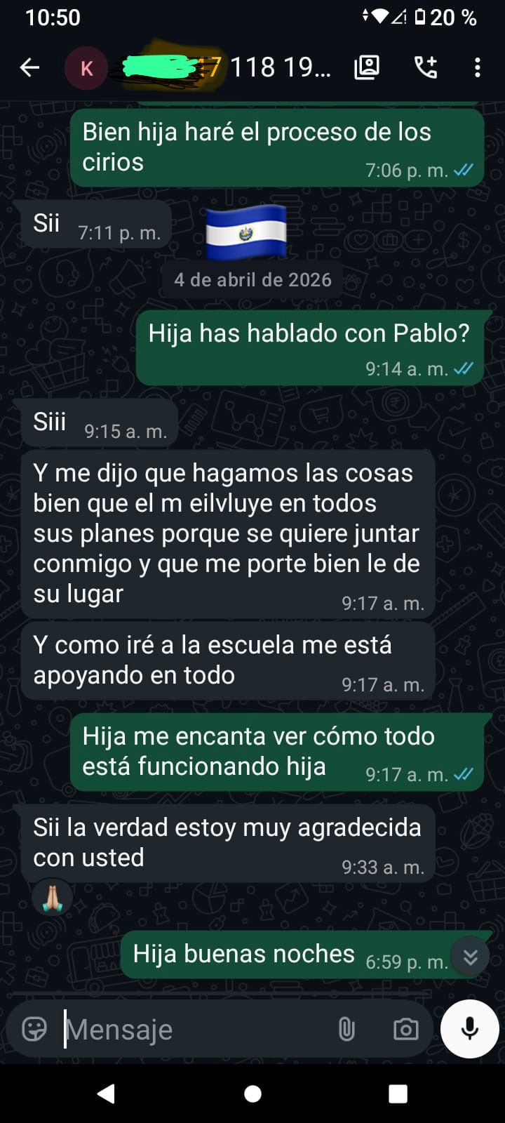 Testimonio