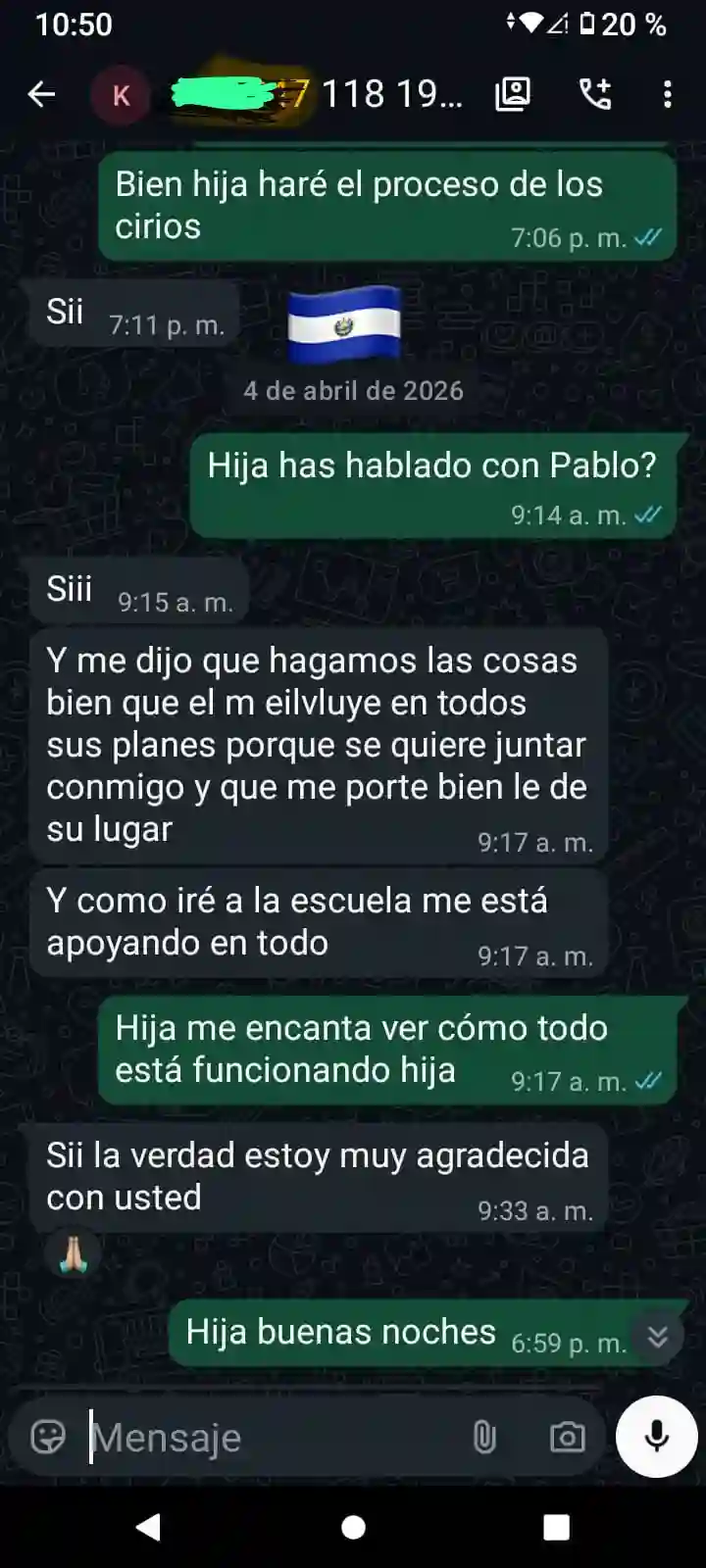 Testimonio